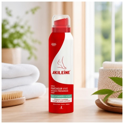 Akileïne Virkistävä Raikas Suihke 150 ml