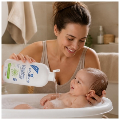 Poupina Gel Lavant Anti-Irritation Recharge 1 L
