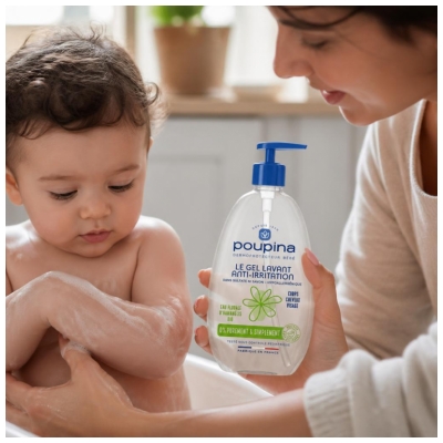 Gel de Curățare Anti-Iritare Poupina 485 ml