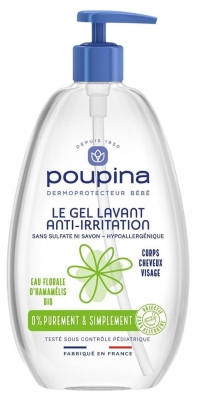 Poupina Gel Lavant Anti-Irritation 485 ml