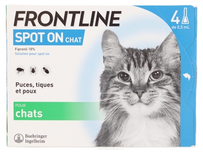 Frontline Spot-On Cat 4 Pipettes