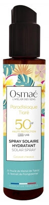 Osmaé Mitrinošais Sauļošanās Aerosols Paradiasiac Tiaré SPF50+ 150 ml