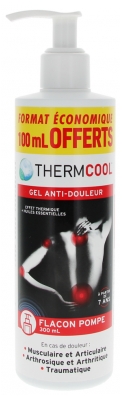 Thermcool Gel Anti-Douleur 200 ml + 100 ml Offert