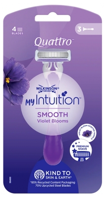 Wilkinson Quattro Afeitadoras My Intuition 3