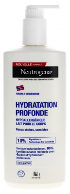 Neutrogena Latte Corpo Ipoallergenico Idratazione Profonda 400 ml