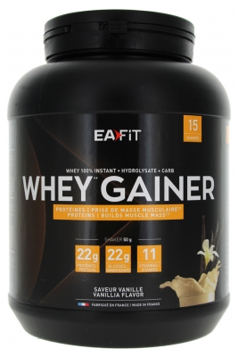 Eafit Muscle Construction Whey Gainer 750g - Flavour: Vanilla