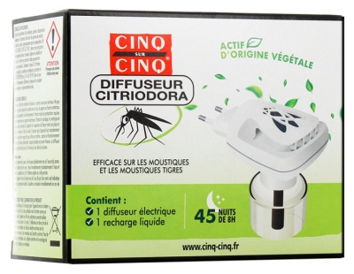 Cinq sur Cinq Diffuseur Citriodora