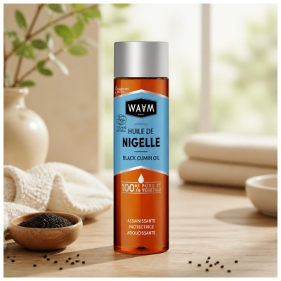 Waam Svartkumminolja 75 ml