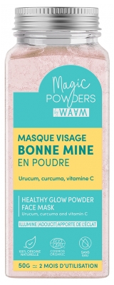 Masca de Față Bio Waam Magic Powders pentru un Ten Luminos 50 g