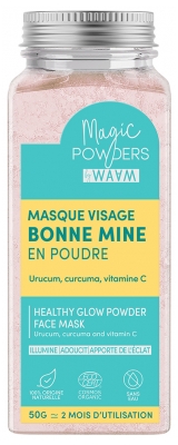 Waam Magic Powders Organiczna Maseczka do Twarzy Zdrowy Blask 50 g