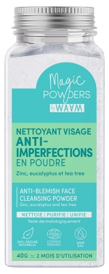 Waam Magic Powders Detergente Viso Biologico Anti-imperfezioni 40 g