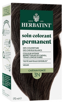 Herbatint Permanent Color Care 170 ml - Hair Colour: 3N Dark Brown