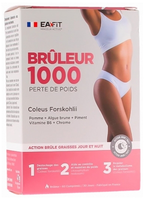 Eafit 1000 Gewichtsverlies Burner 60 Tabletten