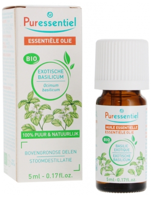 Puressentiel Huile Essentielle Basilic Bio 5 ml