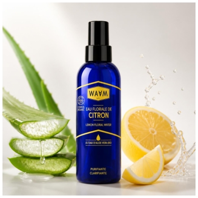 Waam Organic Lemon Floral Water 200 ml