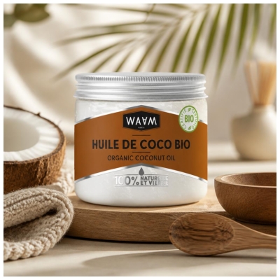 Waam Ekologisk Kokosolja 350 g