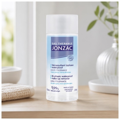 Eau Thermale Jonzac Démaquillant Biphase Waterproof Bio 150 ml