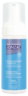 Água Termal Jonzac Espuma de Limpeza Oxigenante Bio 150 ml