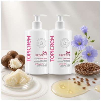Topicrem DA Baume Émollient Lot de 2 x 500 ml