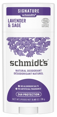 Schmidt's Signature Déodorant Stick Naturel Lavande et Sauge 75 g