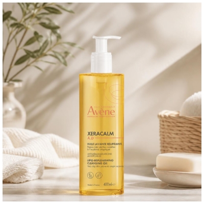 Avène XeraCalm AD Lipid-Replenishing Cleansing Oil 400ml