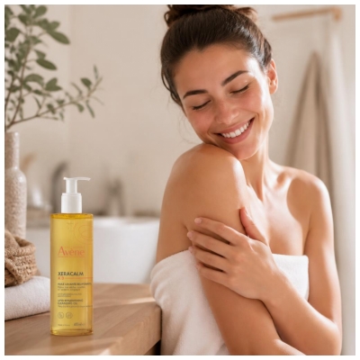Avène XeraCalm AD Lipid-Replenishing Cleansing Oil 400ml