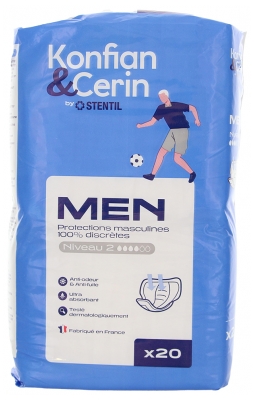 Stentil Konfian & Cerin Men Niveau 2 20 Protections Masculines