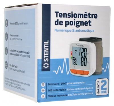 Stentil Wrist Blood Pressure Monitor