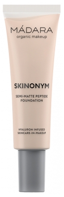 Mádara Skinonym Base de Maquillaje Semimate con Péptidos 30 ml - Tinte: 25 : Lino