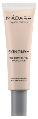 Mádara Skinonym Fond de Teint Semi-Mat aux Peptides 30 ml - Teinte : 25 : Linen