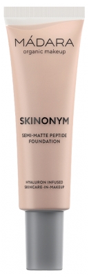 Mádara Skinonym Base de Maquillaje Semimate con Péptidos 30 ml - Tinte: 30 : Rosa marfil