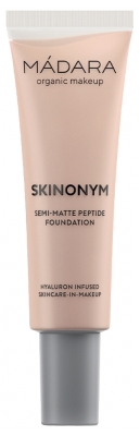 Mádara Skinonym Półmatowy Podkład z Peptydami 30 ml - Barwa: 30 : ko?? s?oniowa ró?owy