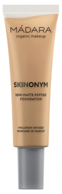 Mádara Skinonym Base de Maquillaje Semimate con Péptidos 30 ml - Tinte: 50 : Arena dorada