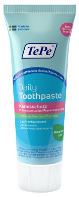 TePe Daily Dentifrice Quotidien Menthe Douce 75 ml