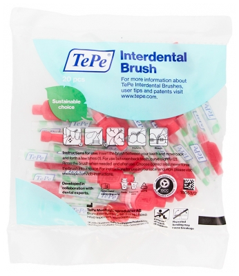 TePe 20 Brossettes Interdentaires - Taille : 2