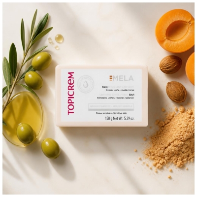 Topicrem MELA Exfolierande Förenande Tvål 150 g