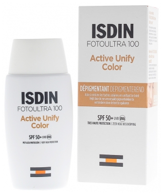 Isdin 100 Active Unify Color Fusion Fluid SPF50+ 50 ml