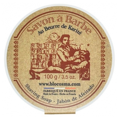 Osma Laboratoires Savon à Barbe au Beurre de Karité 100 g