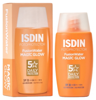 Isdin Fotoprotector Fusion Water Magic Glow Crème Solaire SPF30 50 ml