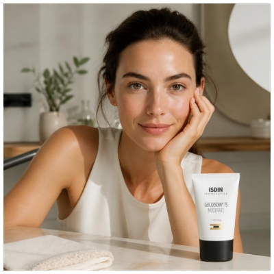 Isdin 15 Gematigde Peeling Gezichtsgel 50 g