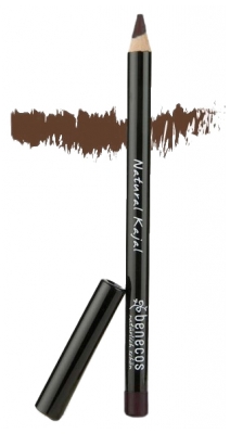 Benecos Natural Kajal Crayon Contour des Yeux Bio - Couleur : Marron