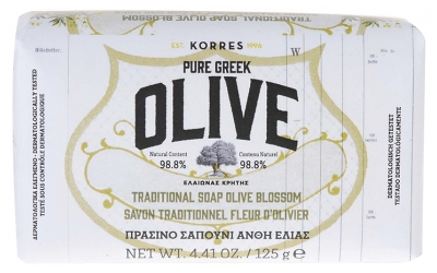 Korres Olive Jabón Tradicional de Flor de Olivo 125 g
