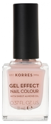 Korres Gel Effect Vernis à Ongles 11 ml - Couleur : 4 : Peony Pink