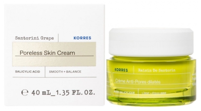 Korres Raisin de Santorin Crème Anti-Pores Dilatés 40 ml