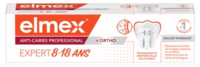 Elmex Dentifrice Anti-Caries Professional Expert 8-18 Ans 75 ml