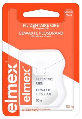 Elmex Fil Dentaire Ciré 50 m