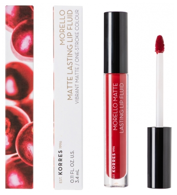 Korres Morello Rouge à Lèvres Liquide Mat 3,4 ml