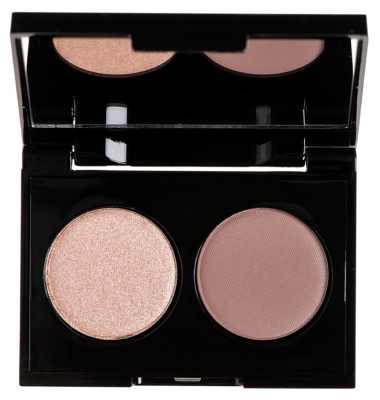 Korres Samtiger Lidschatten Vulkanische Mineralien Duo 3 g - Farbton: 18: Pink Rose