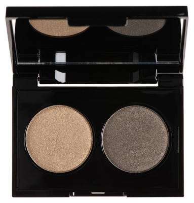 Korres Volcanic Mineral Velvet Eyeshadow Duo 3 g - Colour: 48: Khakis