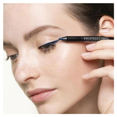 Korres Langtidsholdbar Eyeliner Vulkaniske Mineraler 1,2 g - Farve: 08: Blå